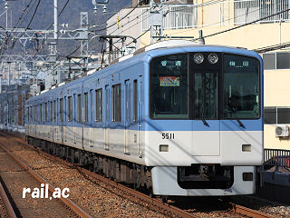 「十日えびす」副標を掲出している阪神5511F