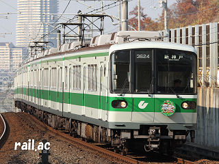神戸市営地下鉄クリスマスデコレーション列車3624F
